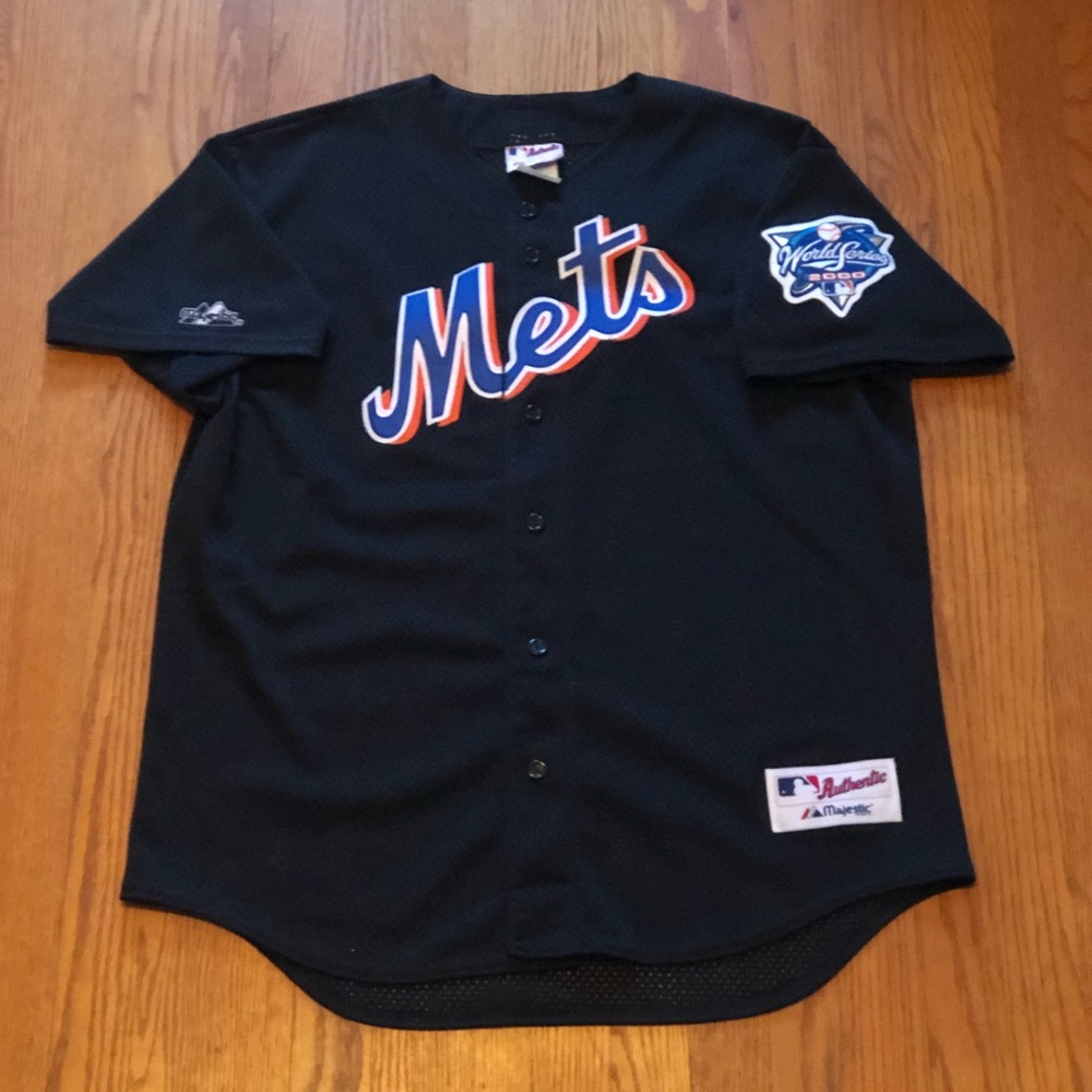 New York Mets VINTAGE 2000 World Series Authentic Majestic Jersey